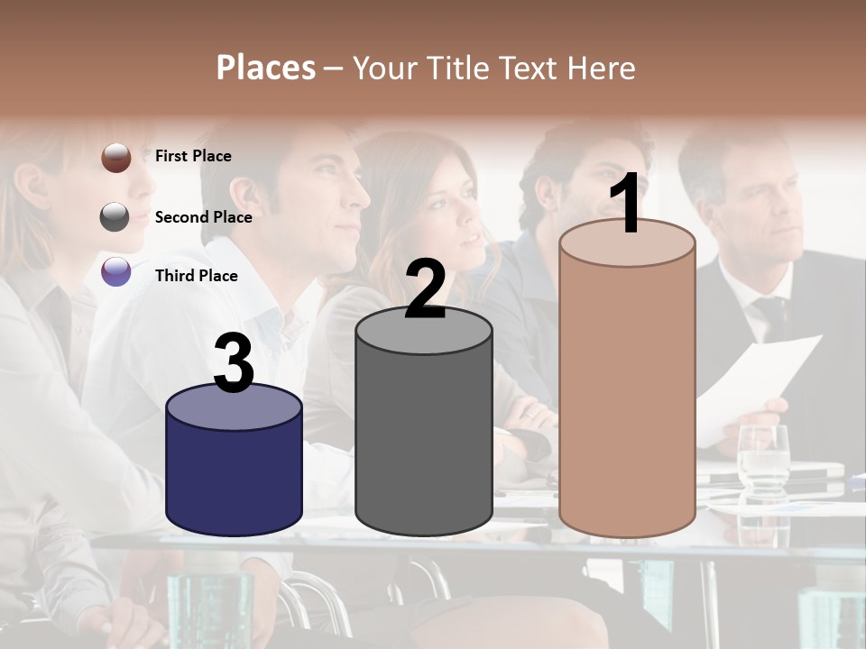 Man Young Partnership PowerPoint Template