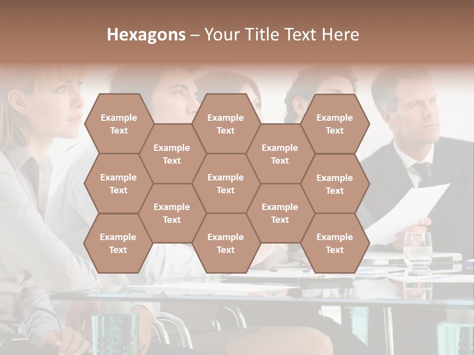 Man Young Partnership PowerPoint Template