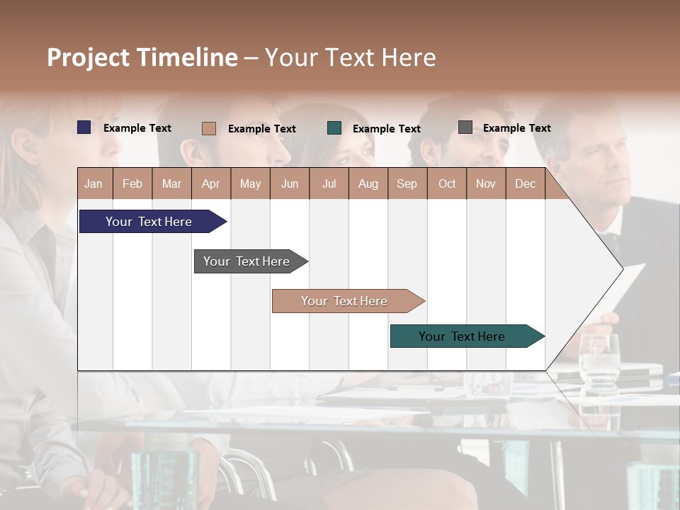 Man Young Partnership PowerPoint Template