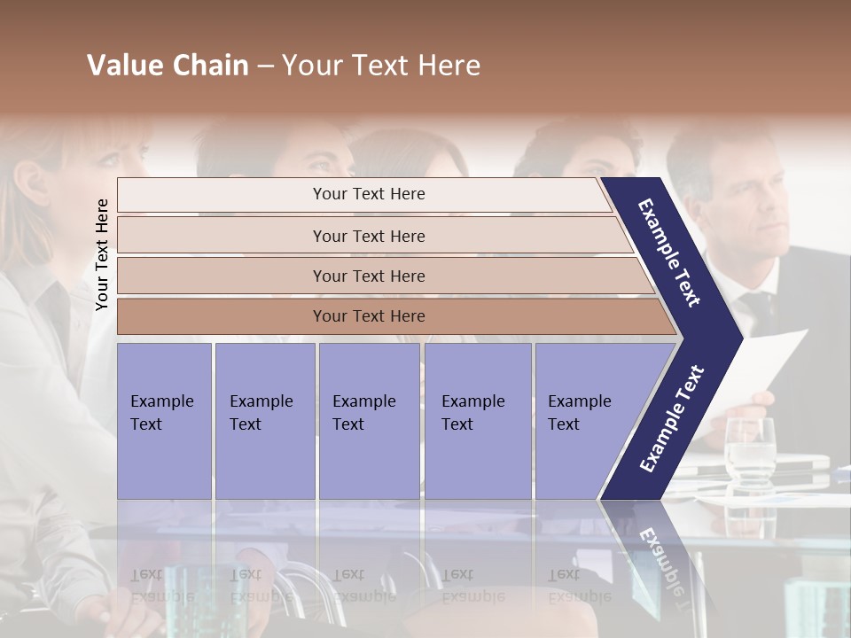 Man Young Partnership PowerPoint Template