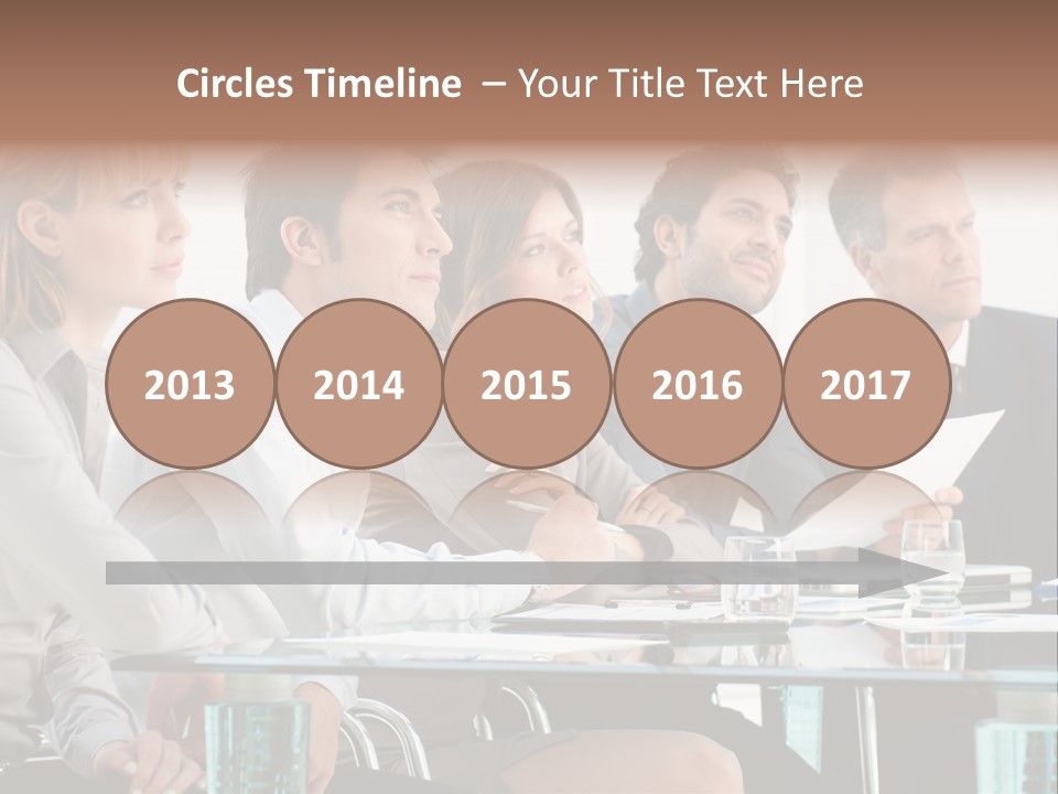 Man Young Partnership PowerPoint Template