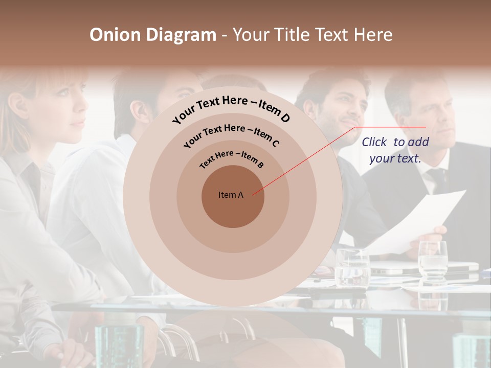 Man Young Partnership PowerPoint Template