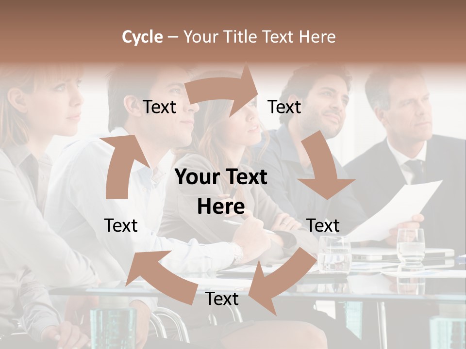 Man Young Partnership PowerPoint Template
