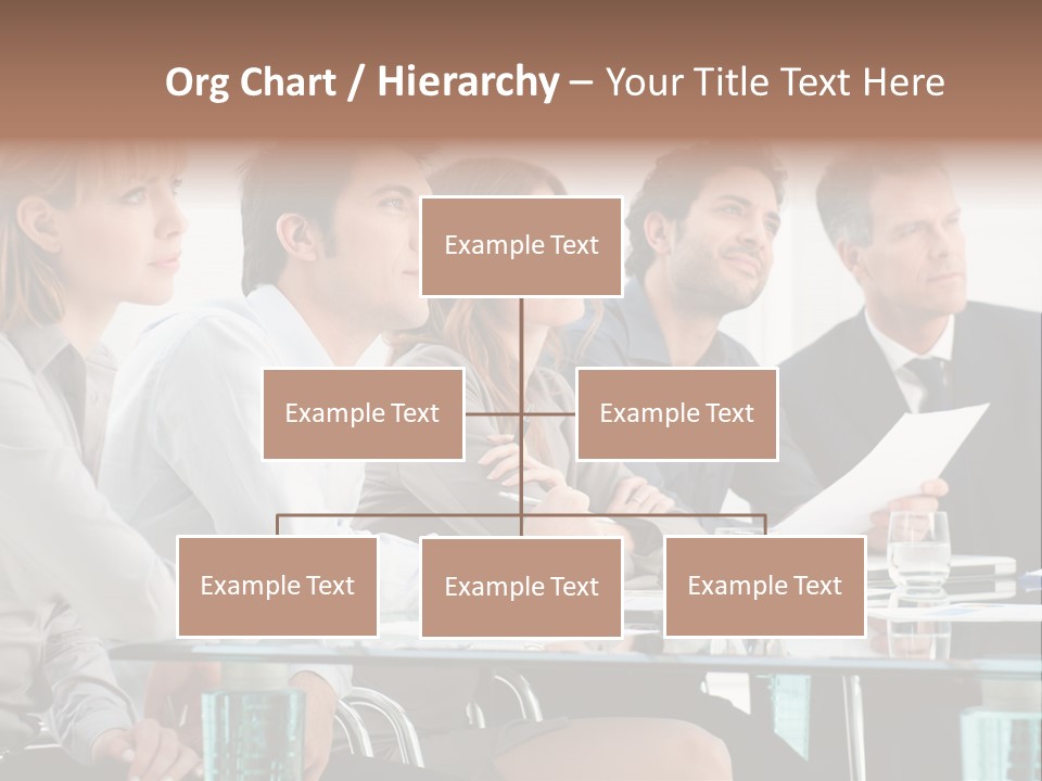 Man Young Partnership PowerPoint Template