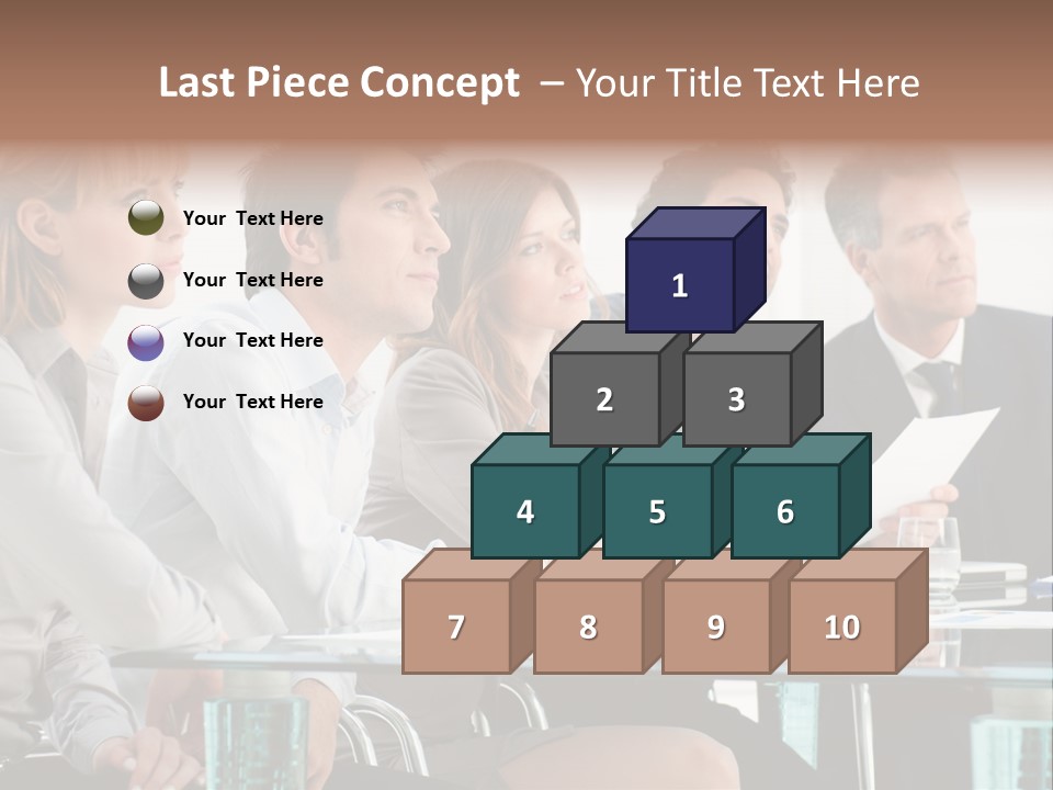 Man Young Partnership PowerPoint Template
