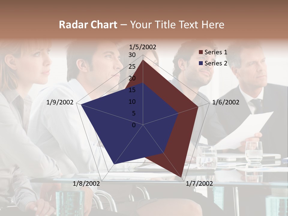 Man Young Partnership PowerPoint Template