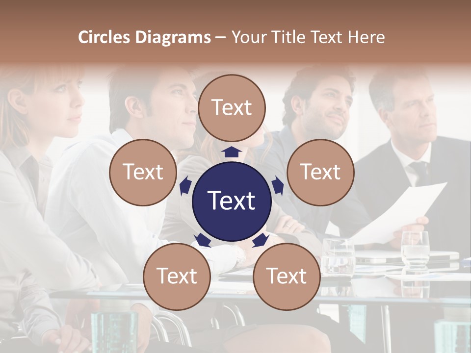 Man Young Partnership PowerPoint Template