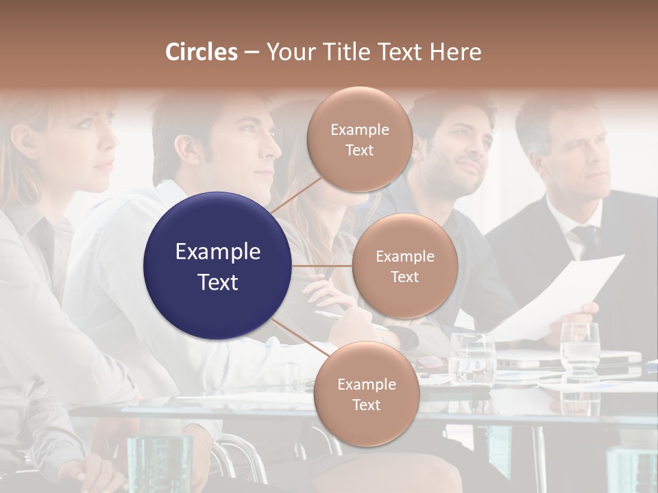 Man Young Partnership PowerPoint Template