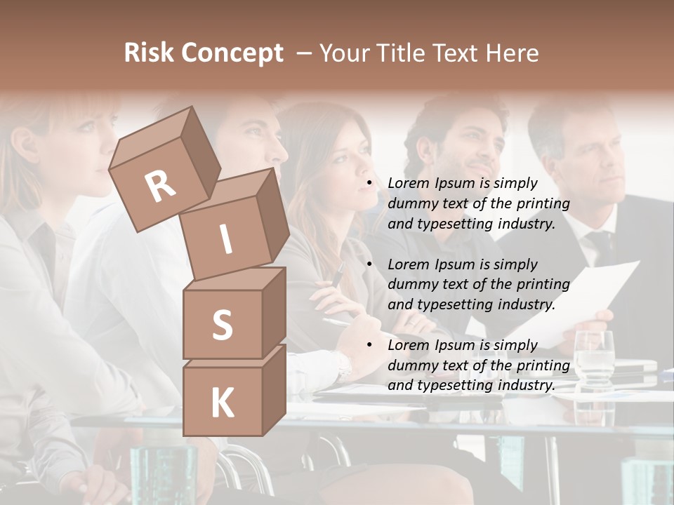 Man Young Partnership PowerPoint Template