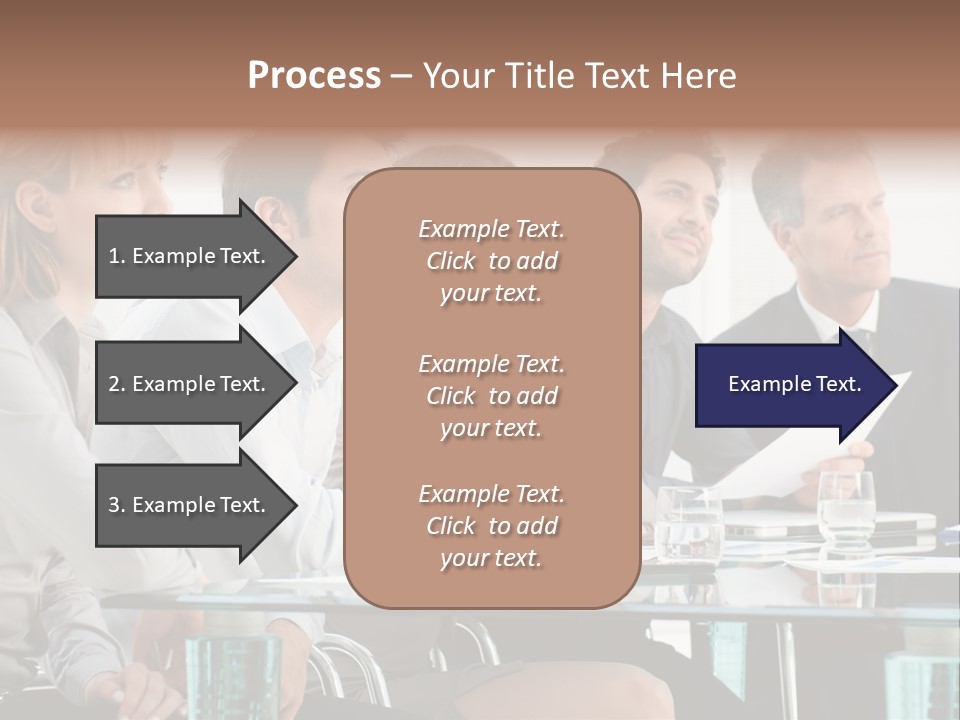 Man Young Partnership PowerPoint Template