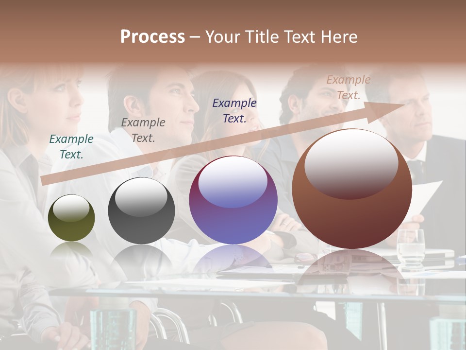 Man Young Partnership PowerPoint Template