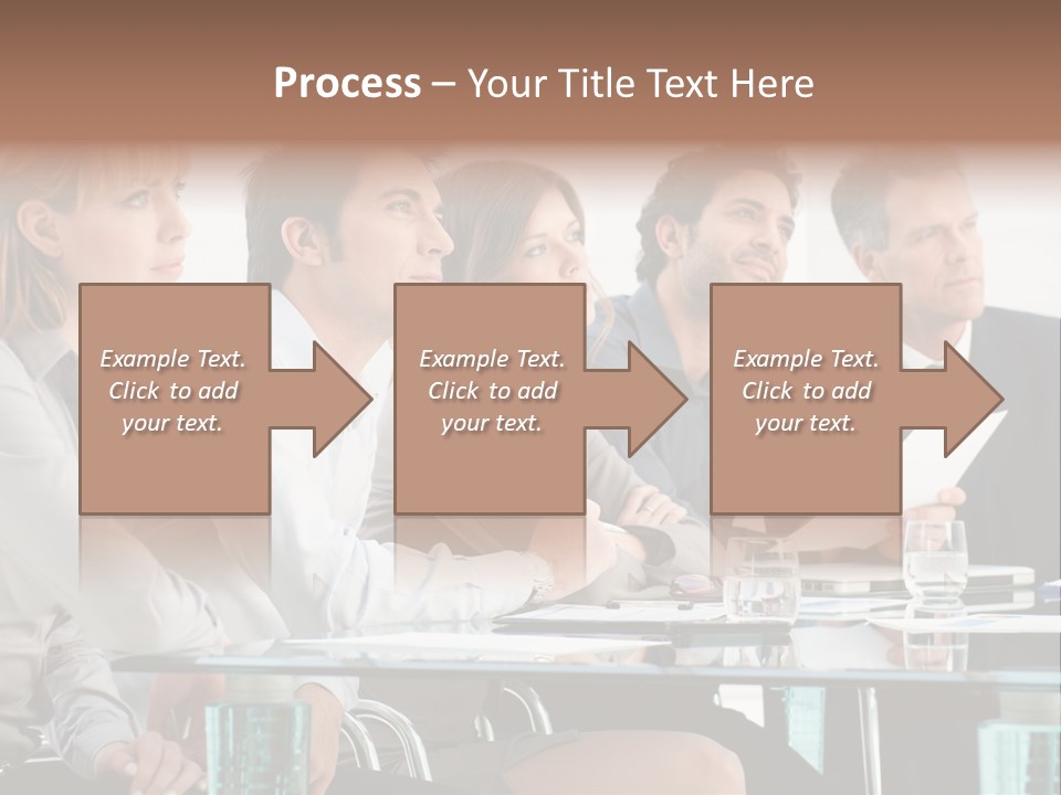 Man Young Partnership PowerPoint Template