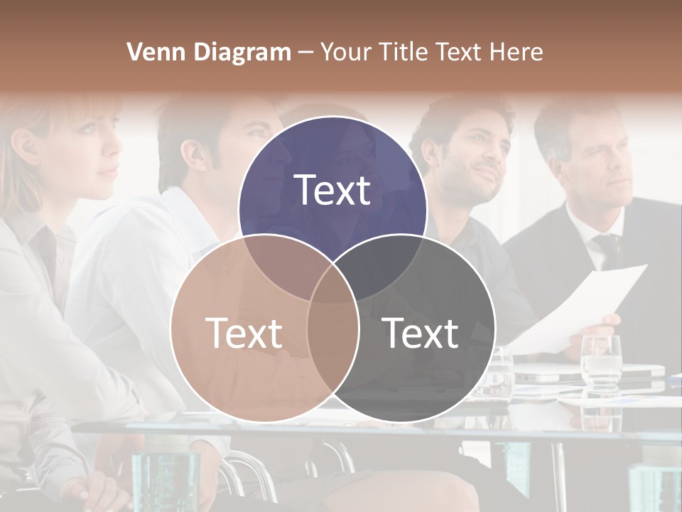 Man Young Partnership PowerPoint Template