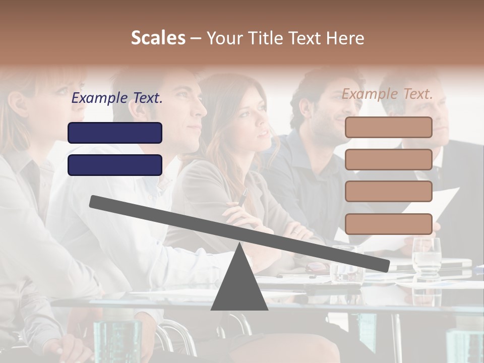 Man Young Partnership PowerPoint Template