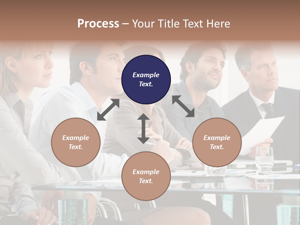 Man Young Partnership PowerPoint Template