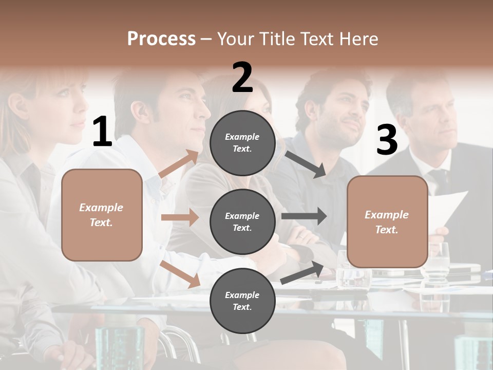 Man Young Partnership PowerPoint Template
