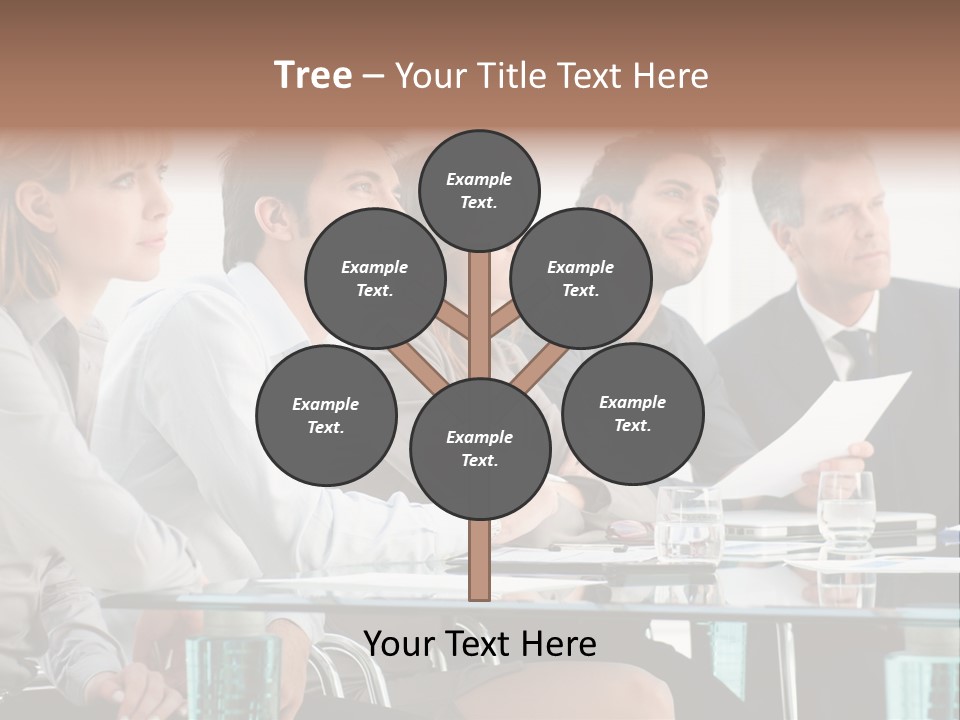 Man Young Partnership PowerPoint Template