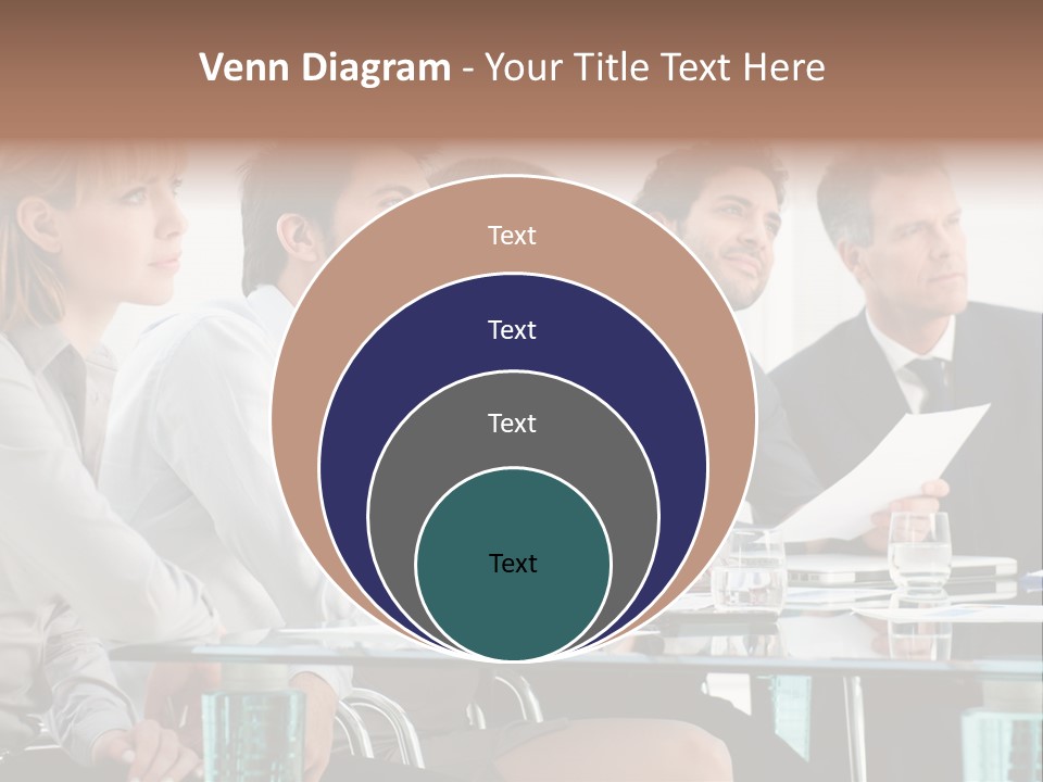Man Young Partnership PowerPoint Template
