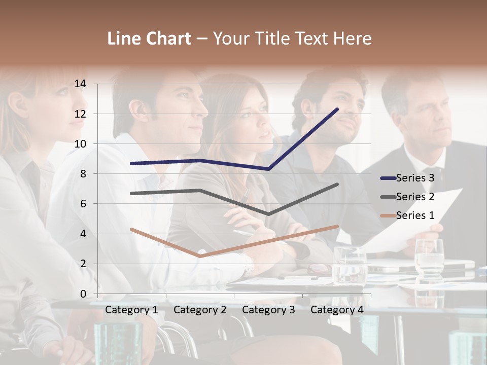 Man Young Partnership PowerPoint Template