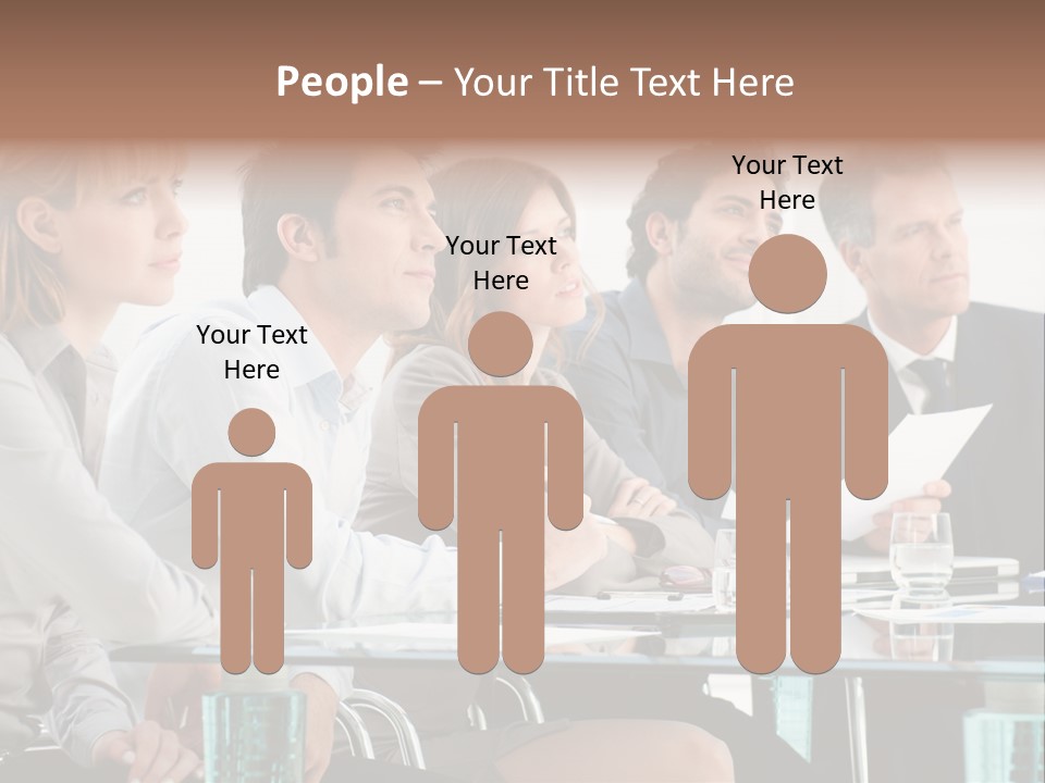 Man Young Partnership PowerPoint Template