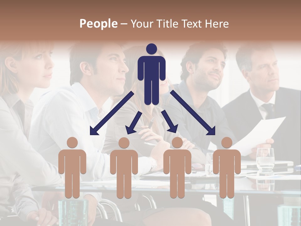Man Young Partnership PowerPoint Template