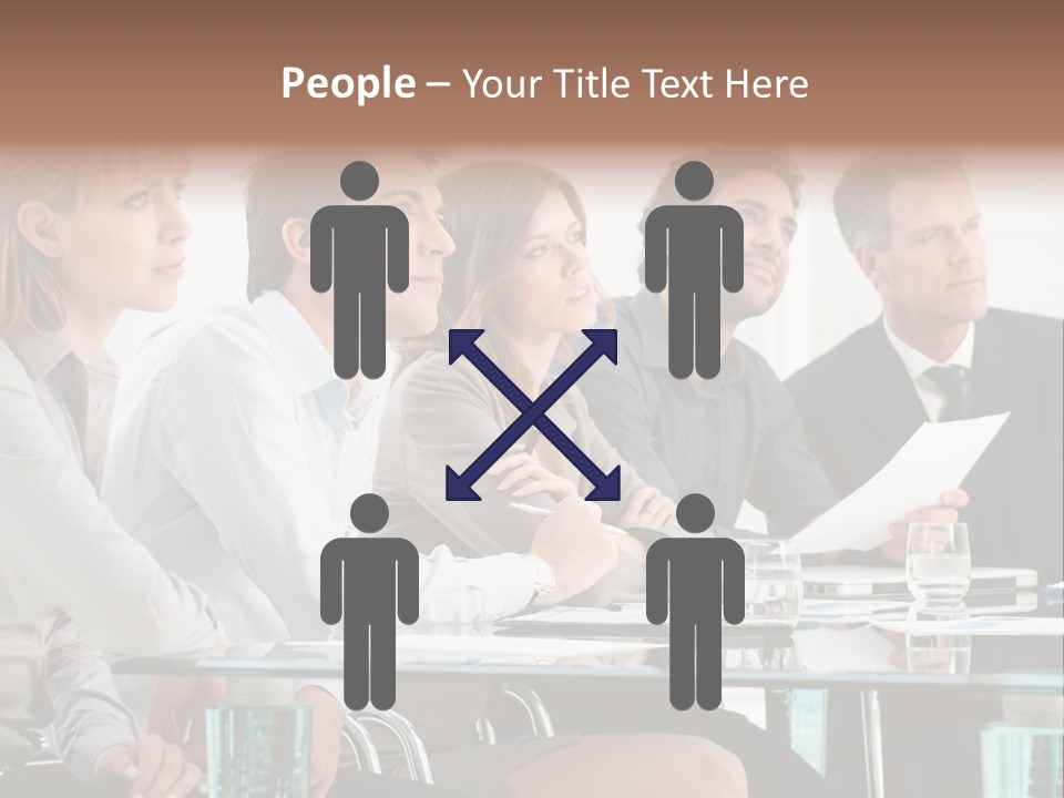 Man Young Partnership PowerPoint Template