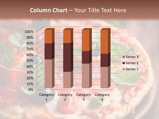 Cheese Pizza Italian Cuisine PowerPoint Template