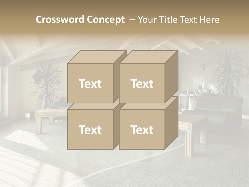 Furniture Housing House PowerPoint Template