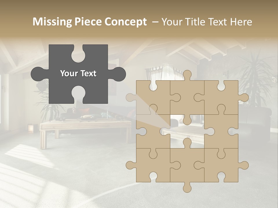 Furniture Housing House PowerPoint Template