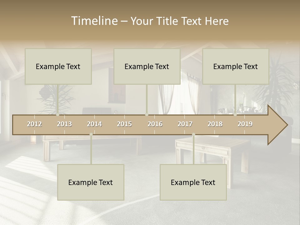 Furniture Housing House PowerPoint Template