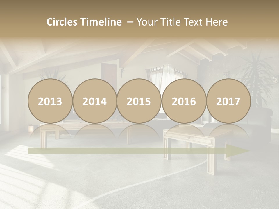 Furniture Housing House PowerPoint Template