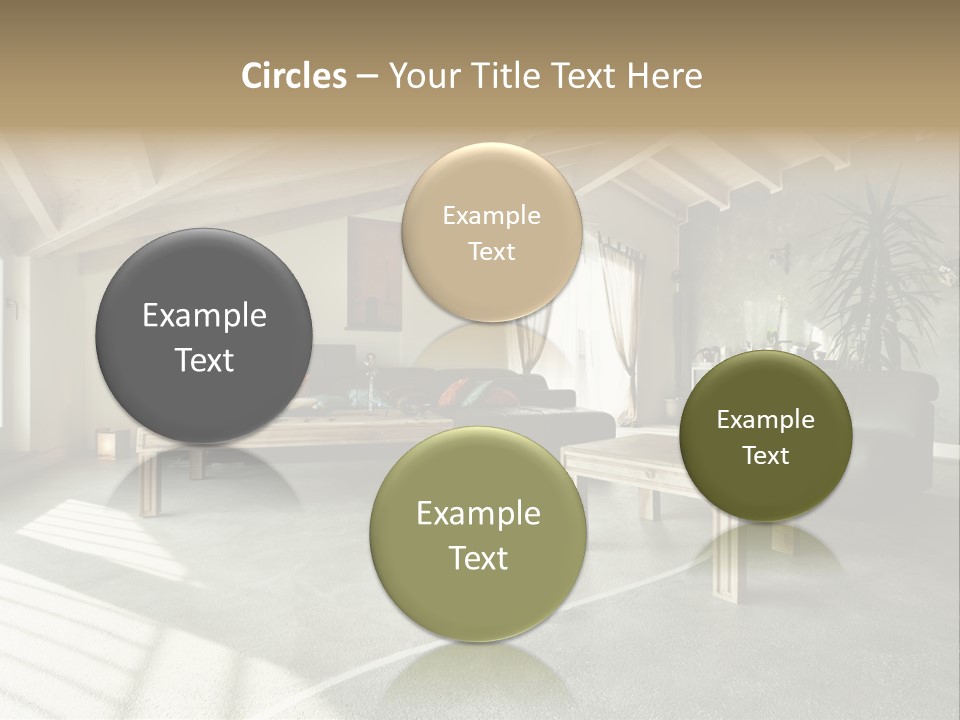 Furniture Housing House PowerPoint Template