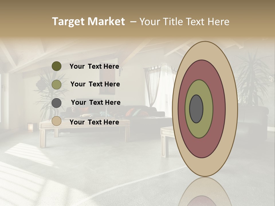 Furniture Housing House PowerPoint Template