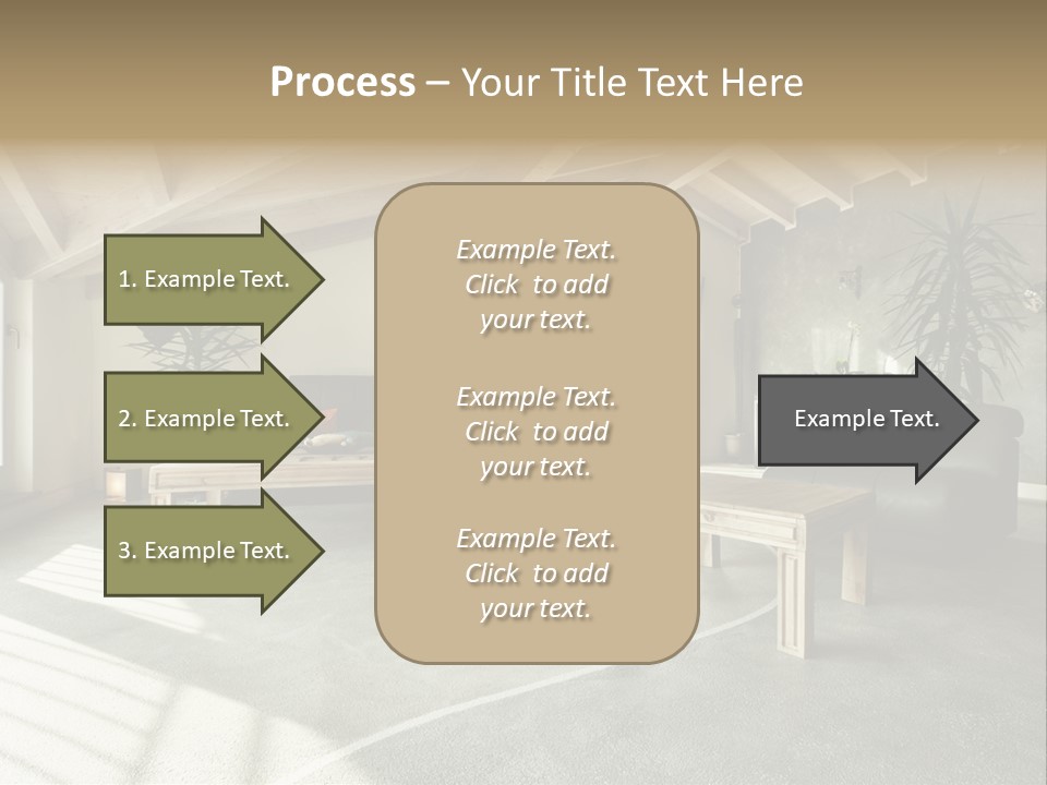 Furniture Housing House PowerPoint Template