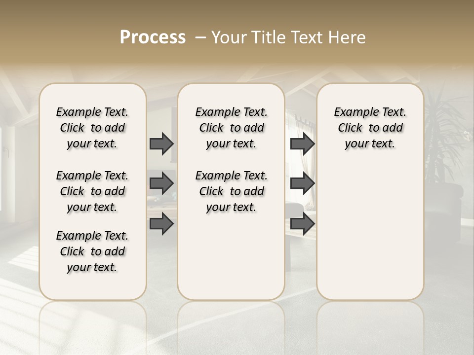 Furniture Housing House PowerPoint Template