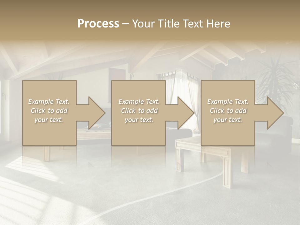Furniture Housing House PowerPoint Template