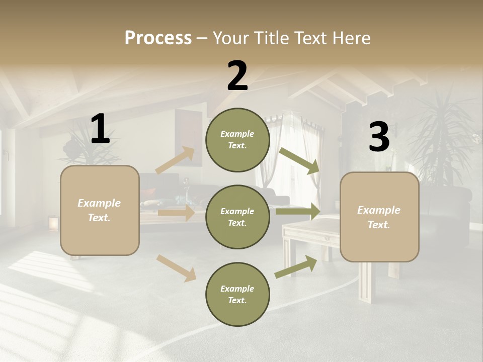 Furniture Housing House PowerPoint Template