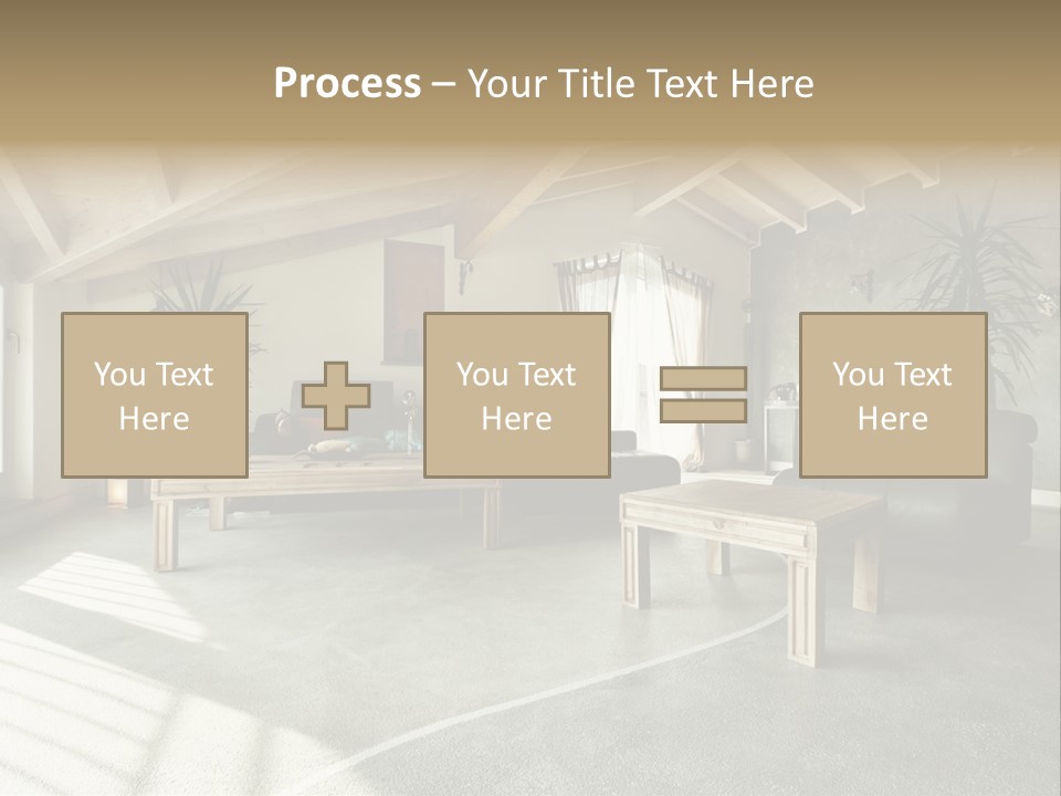 Furniture Housing House PowerPoint Template