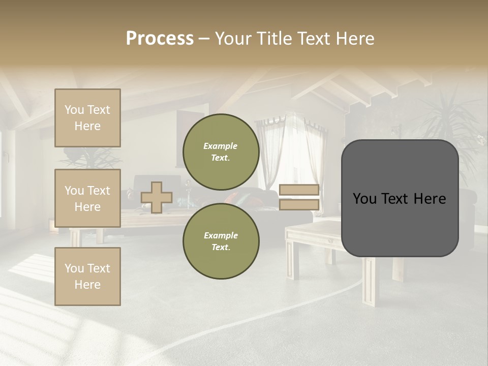 Furniture Housing House PowerPoint Template