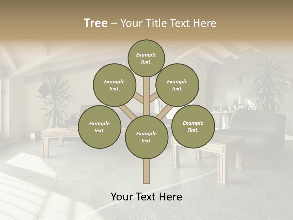 Furniture Housing House PowerPoint Template