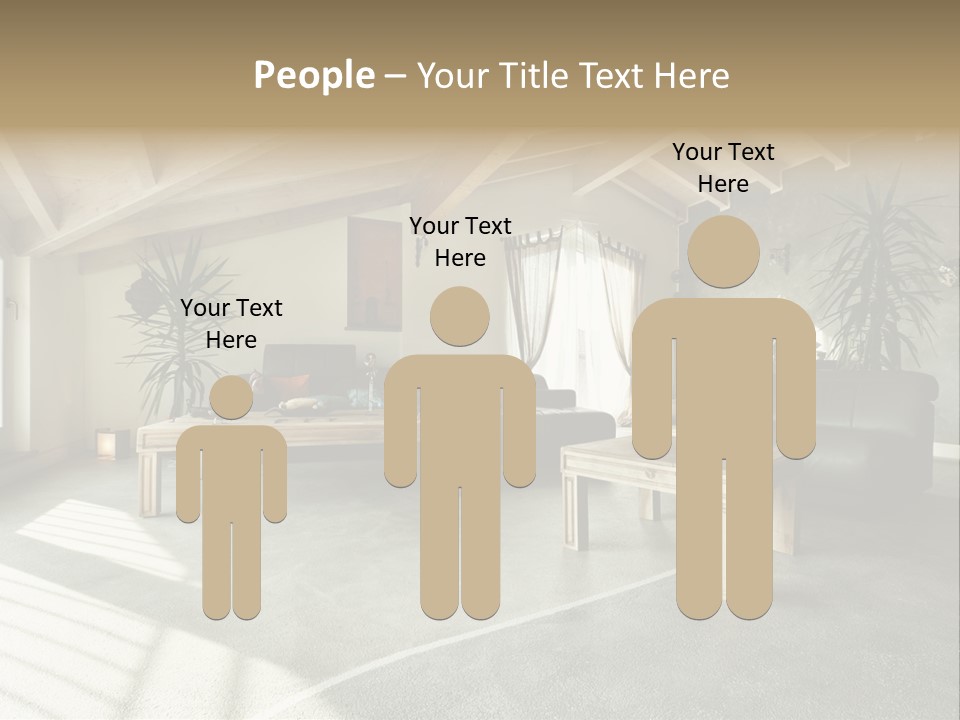 Furniture Housing House PowerPoint Template
