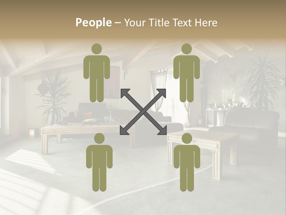 Furniture Housing House PowerPoint Template