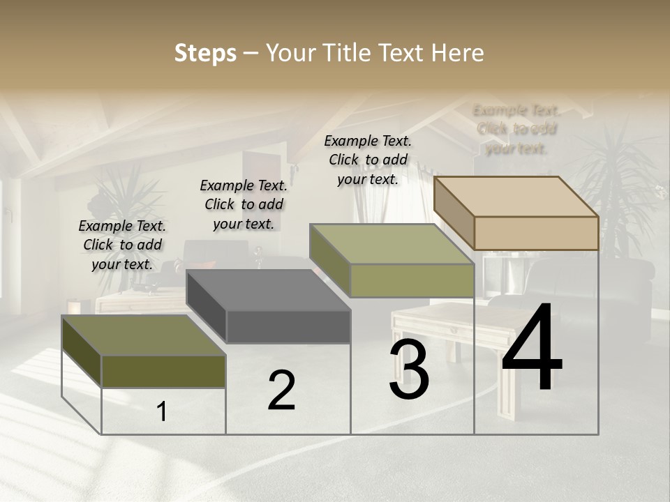 Furniture Housing House PowerPoint Template