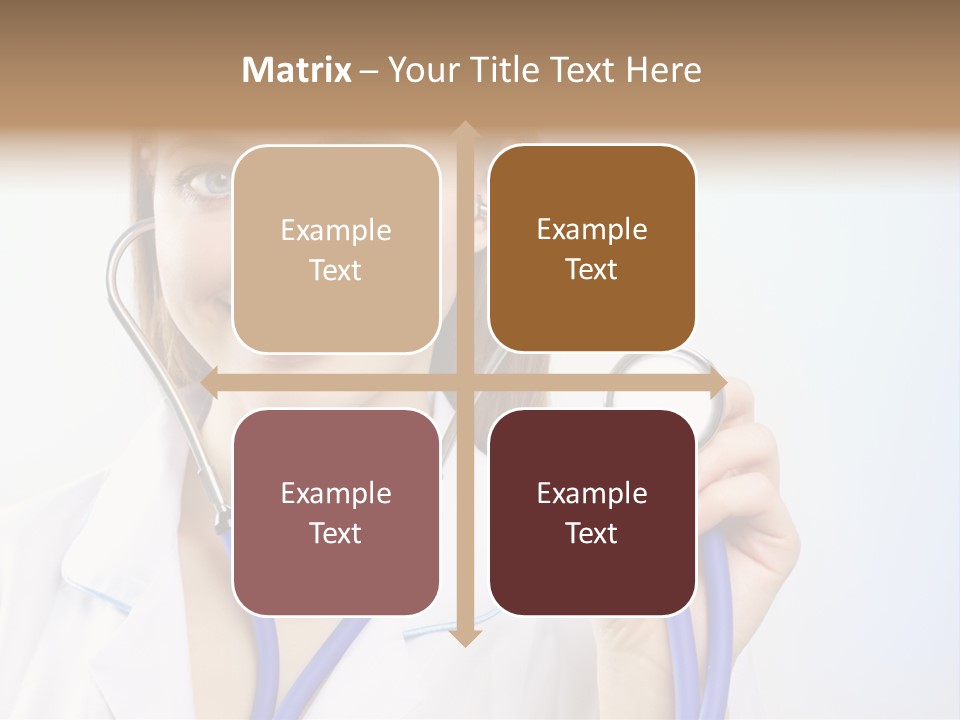 Glamour Seductive Silk PowerPoint Template