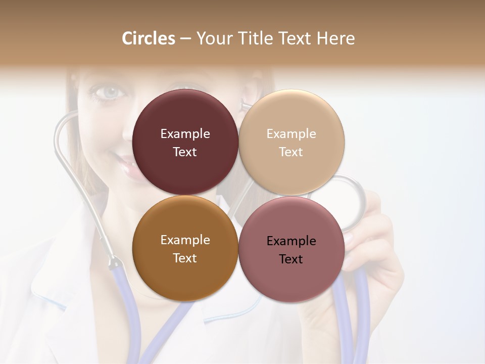 Glamour Seductive Silk PowerPoint Template