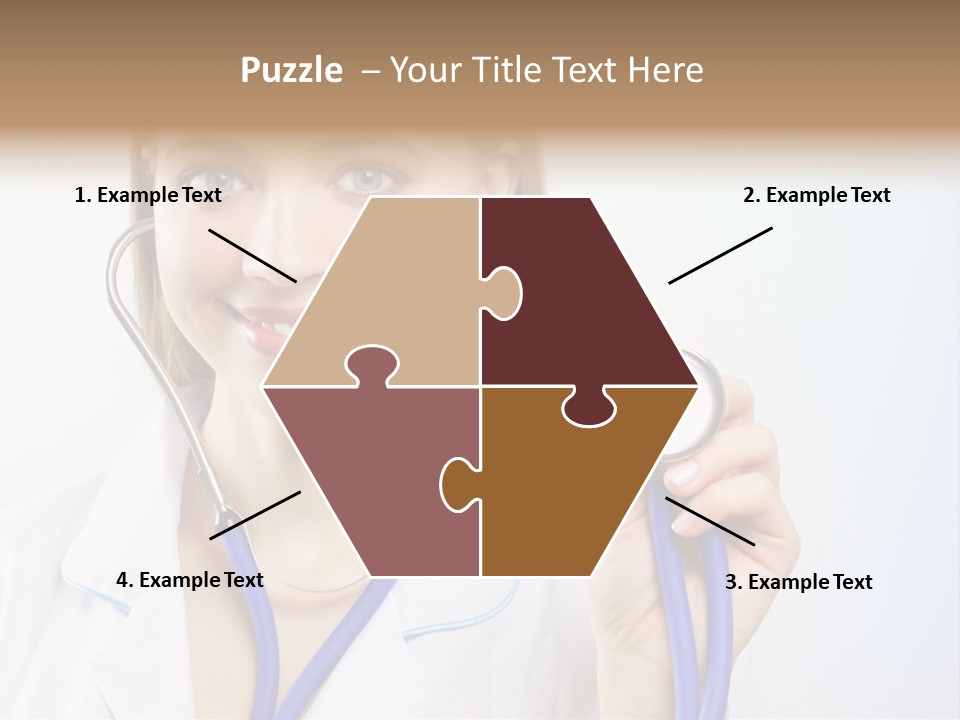 Glamour Seductive Silk PowerPoint Template