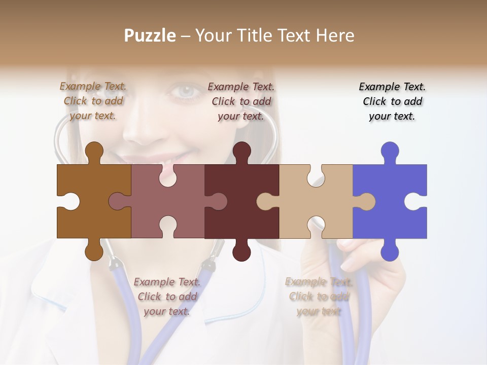 Glamour Seductive Silk PowerPoint Template