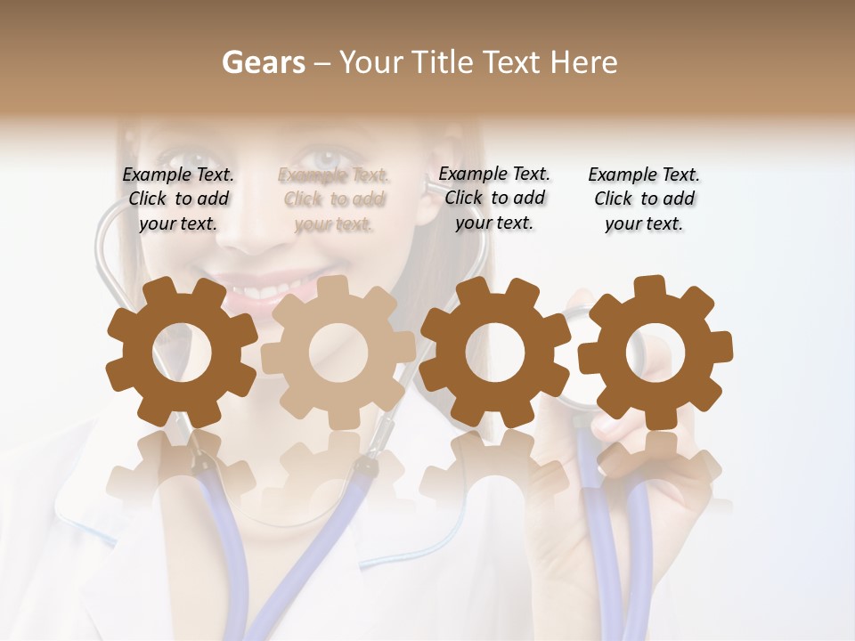 Glamour Seductive Silk PowerPoint Template