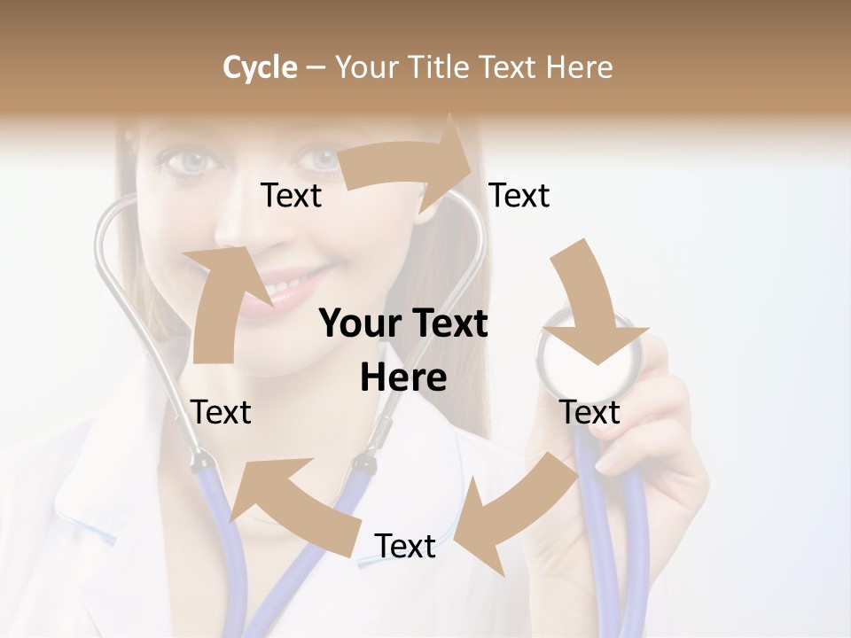 Glamour Seductive Silk PowerPoint Template