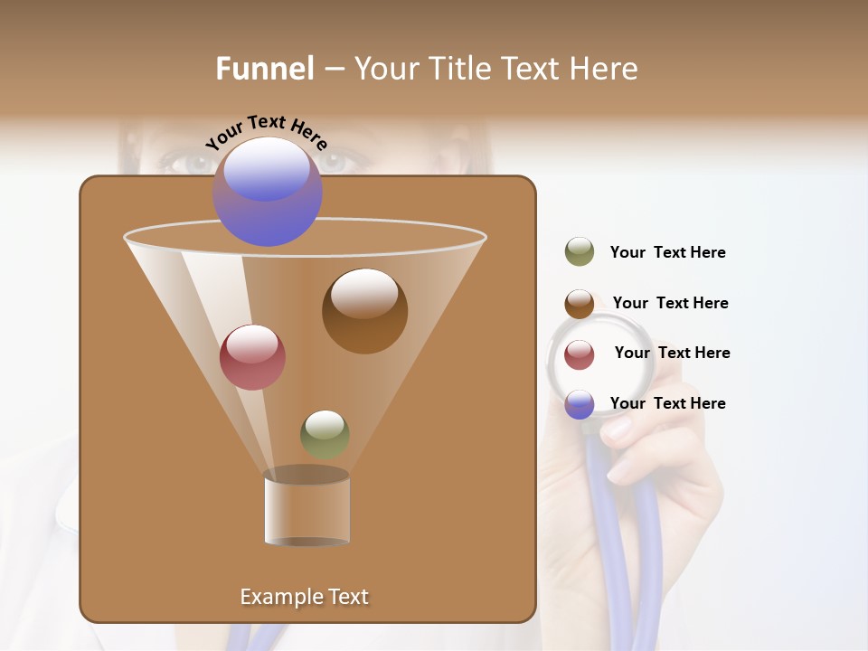 Glamour Seductive Silk PowerPoint Template